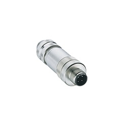 Profibus field attachable connector, M12 male connector with threaded joint, shieldable, assembling with screw terminals 0976 PMC 101: 5 poles, B coding. Especially suitable for Profibus signal cable 0975 254 000/... M.