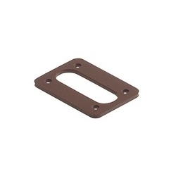GSA 20-3 NBR light brown; Flat Gasket for Appliance Connector GSA 20, material: NBR, temperature range: -30C to +90C