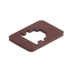 GMN 209-3 NBR light brown; Flat Gasket for Cable Socket GMN, for versions DIN EN 175 301-803-B, material: NBR, temperature range: -30 C to +90 C