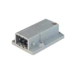 STASAP 3 N grey; Surface mounted connector, 3 contacts + PE, male, 16A 400 V AC, 10A 250V DC