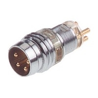 Sensor/Actuator Receptacle,4 A,4-Pin M12 x 1 Female, Solder,L: 16.7 mm ...