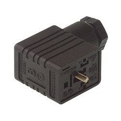 GMNL 209 NJ GB1 black; Bridge-type rectifier with protective circuit (varistor), 2 contacts + PE, PG9, Type B, DIN EN 175 301-803-B