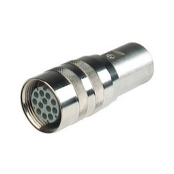 N11R EF S; Straight Cable Socket, shielded, 11 contacts + PE, female, PG13.5, DIN 43651, 5A 25V AC/50V DC, unassembled, metallic housing
