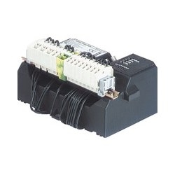 OZD Profi G12DU ATEX 1; Interface converter electrical/optical for PROFIBUS networks for assembly in cabinet repeater function approvals for protection zones 1,21, 2 and 22; 2 x optical: 4 sockets BFOC 2.5 (STR); 1 x electrical: Ex-e single clamp