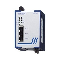 RH1-TP/FL; Industrial Ethernet Rail Hub, Ethernet (10 Mbit/s), HIPER-Ring for high network availability; 2 x 10BASE-FL, MM cables, ST (BFOC) sockets, 3 x 10BASE-T, TP cables, RJ45 sockets