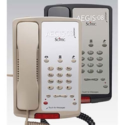 Scitec Aegis-3-08 Ash, Single-Line, Corded, Non-Speakerphone