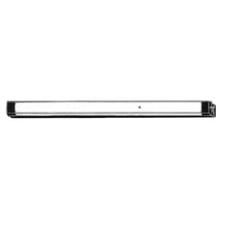 Exit Device Dummy Pushbar, Active, 1 Monitoring Switch, 36" Width, Black Anodized, For Aluminum Door