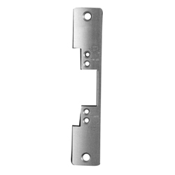 Door Electric Strike Faceplate Kit, 1-1/4&quot; x 6-7/8&quot;, Dark Bronze Anodized, For 7103A and 7173A Series Electric Strike
