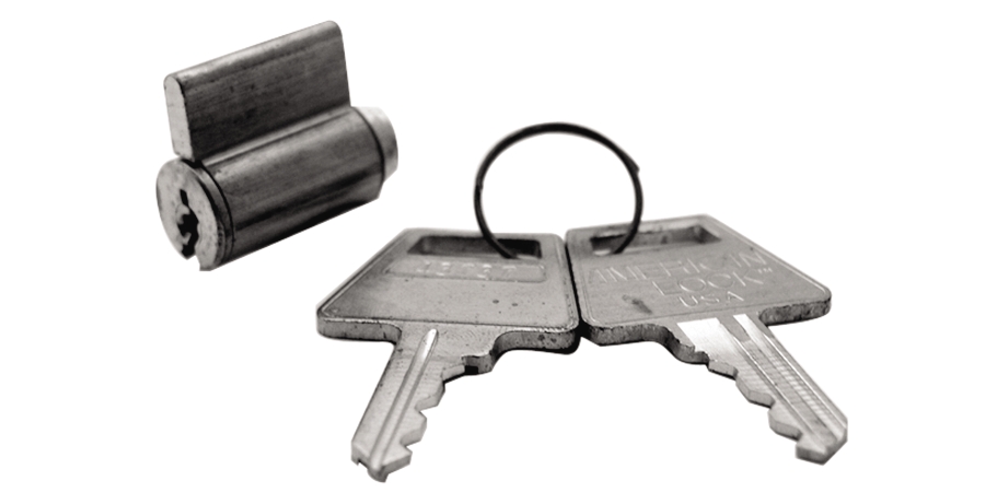 Padlock Cylinder, 6 Pin Length, Keying: Keyed Alike, For 700, 1000 and ...