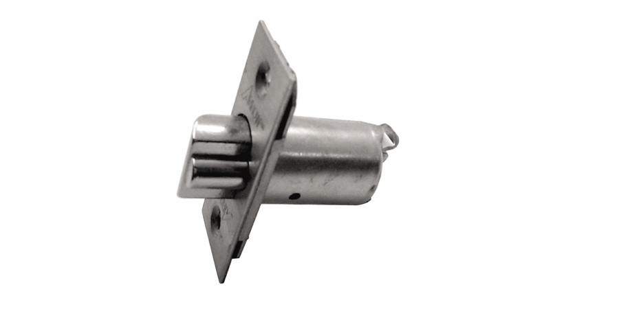 Deadlatch, US32D Satin Stainless Steel, 2-3/8 in. Backset, Latch Face ...
