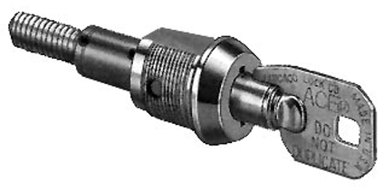 Filing Cabinet Lock, Pin Tumbler Key, Key Code: 7341, 360 deg. Rotation