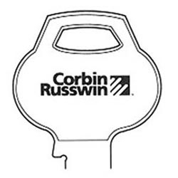 Door Lock Key Blank, Cylinder, Single-Section, Standard, 6-Pin, X-Class Bitting, Coined Logo Bow