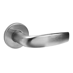 Mortise Door Lockset, Electric, Fail Secure, Right Hand, Citation, Cast Lever, Wrought Rose, 12/24 Volt DC, Satin Chrome Plated