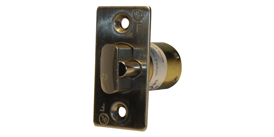 Deadlatch, US26D Satin Chrome, 2-3/8 in. Backset, Latch Face: Square ...