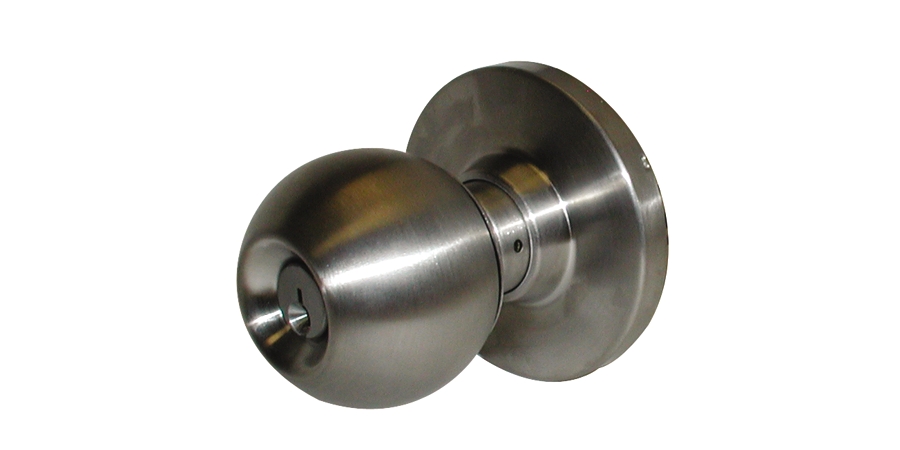 Cylindrical Knob Set, ANSI: Grade 2, Function: Storeroom Lock, US32D ...