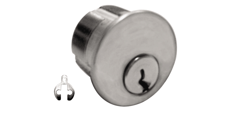 Mortise Cylinder, 5 Pin or Disc Pin Length, Adams Rite Cam, Solid Brass