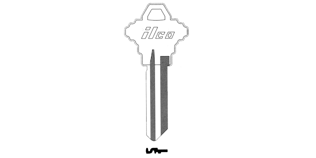 Numbered Key Blank, 6 Pin or Disc Pin Length, Pin Tumbler Cylinder Keys ...