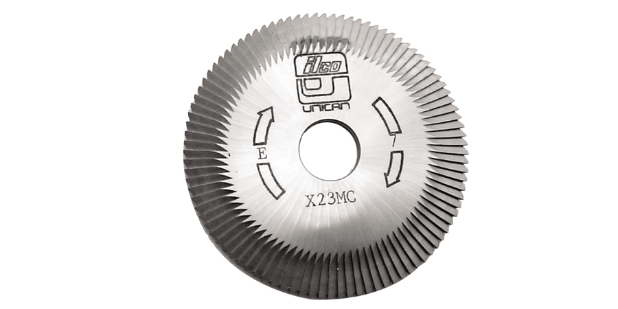 Key Machine Milling Cutter, Dimensions: HxT: 2.375 x 0.104 in.