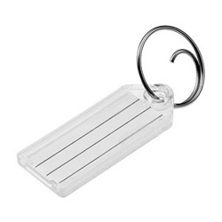 Lucky Line Key Tag with Split Ring