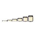 Cylinder Keyway Master Pin, 0.04" Length, #7, 100 each per Pack