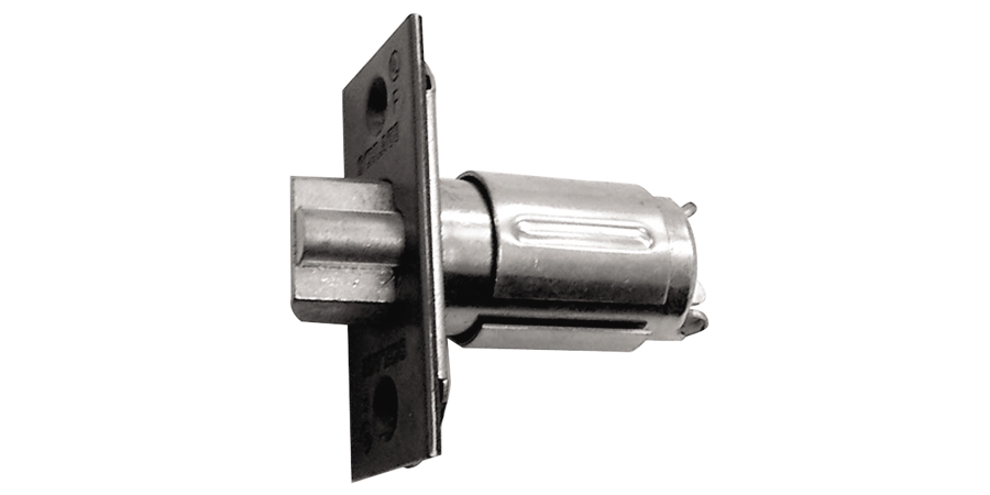 Door Lock Deadlatch, US10B Oil-Rubbed Bronze, 2-3/4 in. Backset, Brass ...