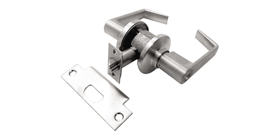Tubular Door Lock, ANSI: Grade 2, Function: Entrance Lock, US26D Satin ...