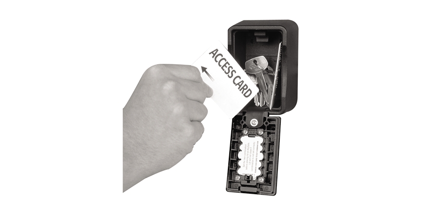 001267 KEYSAFE PRO PUSHBTN PUSH,SURF,BLACK,BOX,S7