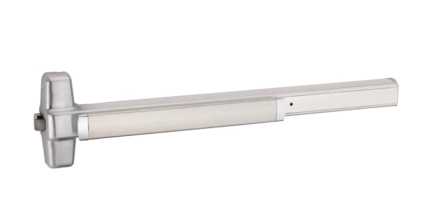 Rim Exit Device, 36 in. L Rail, Wide Stile and Solid Door Stile, UL ...