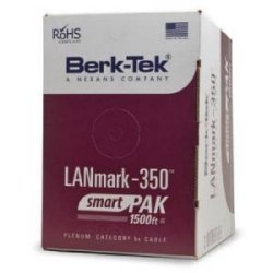 LANmark-350, Category 5e+, Riser UTP Cable, Violet, Box of 1,500 ft.