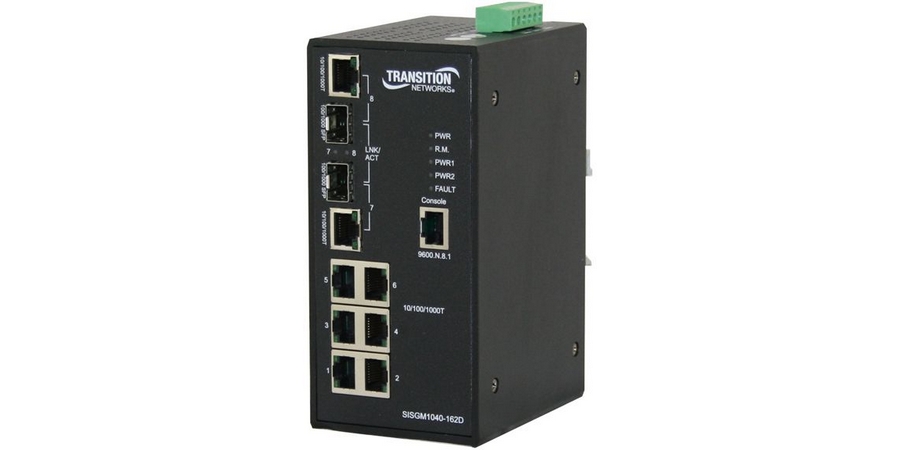 10/100/1000 Ethernet Stand-Alone Media Converters (6) 10/100/1000BASE-T + (2) Combo Ports 10/100/1000BASE-T or 100/1000BASE-X SFP