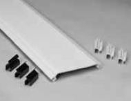 Fiber Raceway Cover, Engineering Thermoplastic, Black