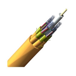 MIC Unitized Tight-Buffered Cable, Riser, 72 fiber, 62.5 µm multimode (OM1)