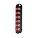 Closet Connector Housing (CCH) Panel, ST Compatible Adapters, Simplex, UPC, 6 Fiber, Single-mode (OS2)