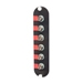 Closet Connector Housing (CCH) Panel, ST Compatible adapters, Simplex, 6 fiber, 50 µm multimode (OM3/4)