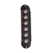 Closet Connector Housing (CCH) Panel, ST Compatible adapters, Simplex, 6 fiber, 50 µm multimode (OM3/4)