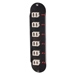 Closet Connector Housing (CCH) Panel, LC adapters, Duplex, 12 fiber, 62.5 µm multimode (OM1)