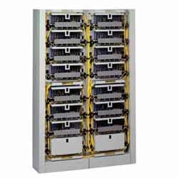 FDC Unit Connector Housing, accepts (12) 7.5-in FDC connector panels (FDC-CP8P) or modules (FDC-CP18) only