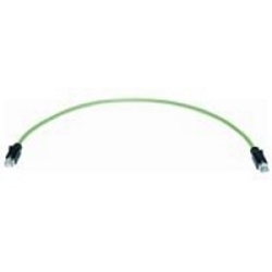 IP20 RJ45 Cable 8-wire: RJI Ca. AWG 27/7, stra.PUR, IP20; 20m, CAT6