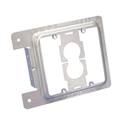 Low Voltage Mounting Plate for New Construction, 2 Gang