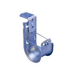 nVent CADDY Cat HP J-Hook with Pin Driven Angle Bracket, 2&quot; dia, 3/16&quot; Hole