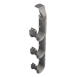CAT64HPSCM3 nVent CADDY Cat HP J-Hook Tree, Ceiling Mount, Single Sided, 4  dia, 3 Tier