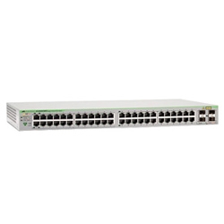 48-Port 10/100/1000TX (4x Combo 1000X SFP Ports) PoE+ (24), eco-Friendly WebSmart Gigabit Ethernet Switch with Single Fixed PSU, EU Power Cord