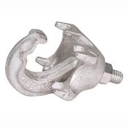 Univeral Grounding Clamp, 1 or 2 Nos of Conductors, 8 AWG-2 AWG, Pedestal Type : 1&quot; (Round), Upto 7/8&quot; (Square), 3/8&quot; Stud