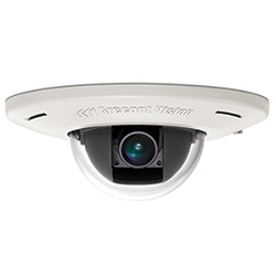 5 MP MicroDome(TM) Camera, Day/Night, 2592x1944, 14 fps, MJPEG/H.264, 4 mm Fixed Lens, Wall Mount, Indoor, Microphone