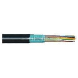 CABLE, 24 AWG, 100 PAIR, EXCHANGE CABLE PE SOLID, FILLED CONDUCTOR, CALPETH BURIAL