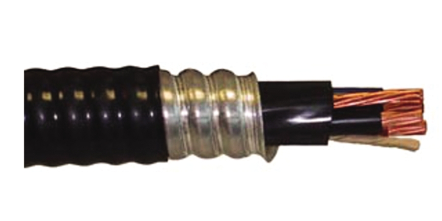 TECK Cable, Aluminum Armor, 2.5 in. OD, 3, Bare Copper, 500 kcmil ...