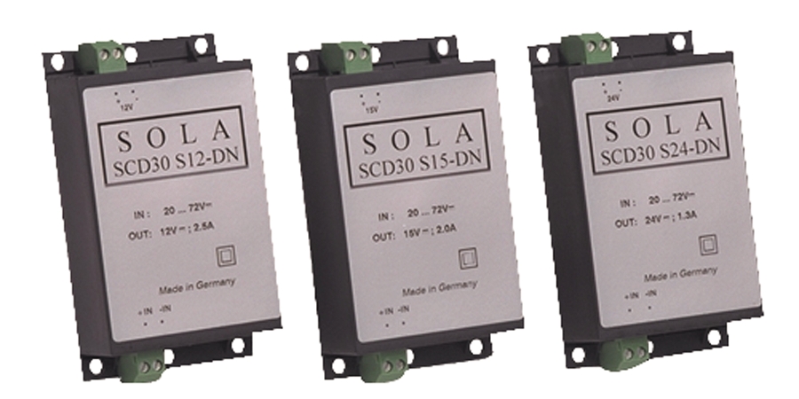 DC Power Converter,0.8 A Output,20 - 72 VDC Input,15 VDC Output,30 W ...