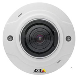 M3004-V Ultra-Compact Indoor Fixed Mini Dome Camera, Vandal-resistant Casing, Max. HDTV 720p or 1MP at 30 fps