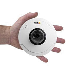 M3014 No Midspan Ultra-Discreet Fixed Dome Camera for Recessed Mounting in Drop Ceilings. Fixed Lens, Progressive Scan CMOS Sensor. Max. HDTV 720p or 1MP at 30 fps