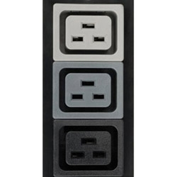 8.6kW 3-Phase Metered PDU, 208/120V Outlets (36 C13, 6 C19, 6 5-15/20R), L21-30P, 6ft Cord, 0U Vertical, TAA